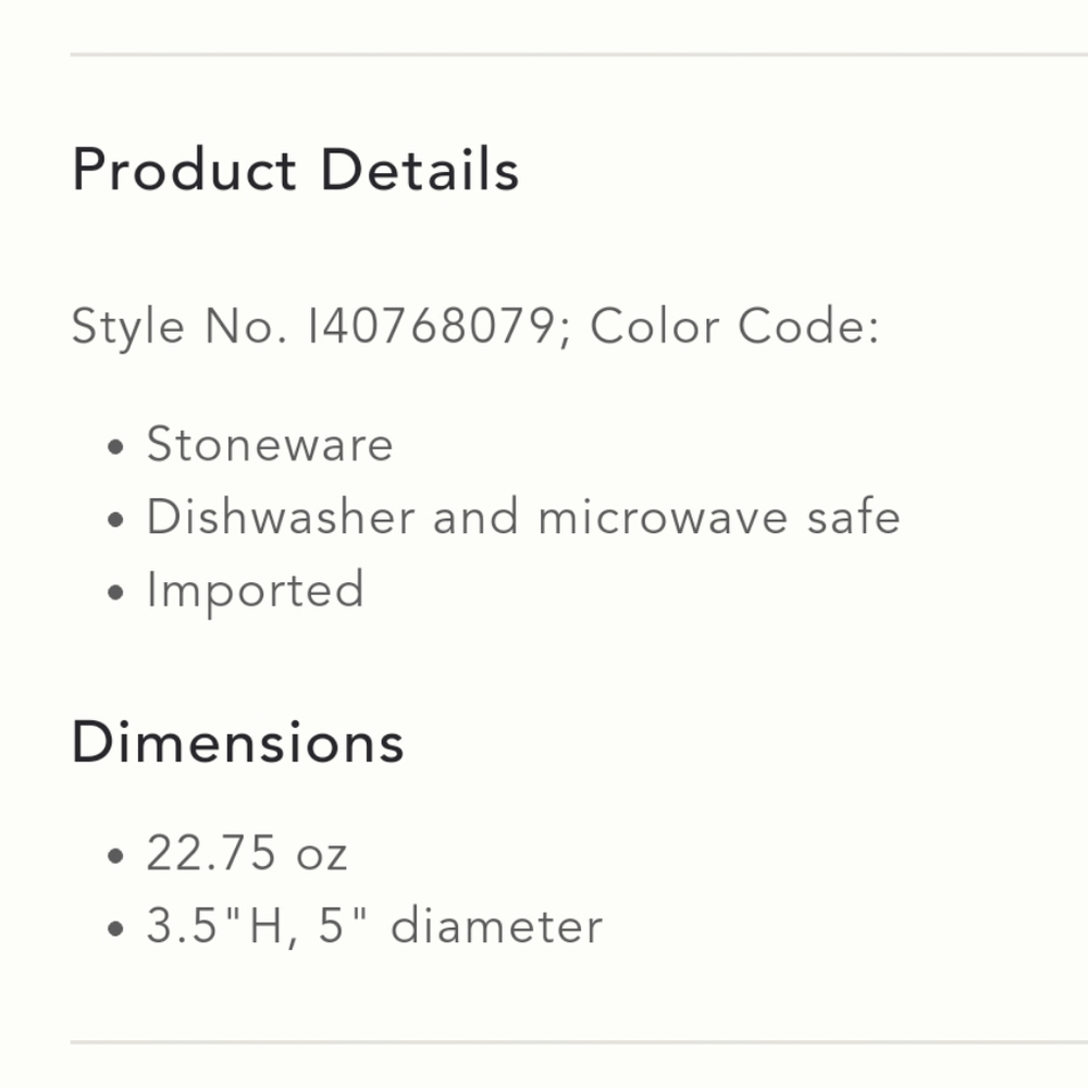 NIB Anthropologie Darling Dots Cereal Bowl - blue - Picture 3 of 3